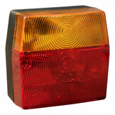 Minipoint - Achterlicht Minipoint Links/rechts met tule aansluiting - 98x90x49 mm