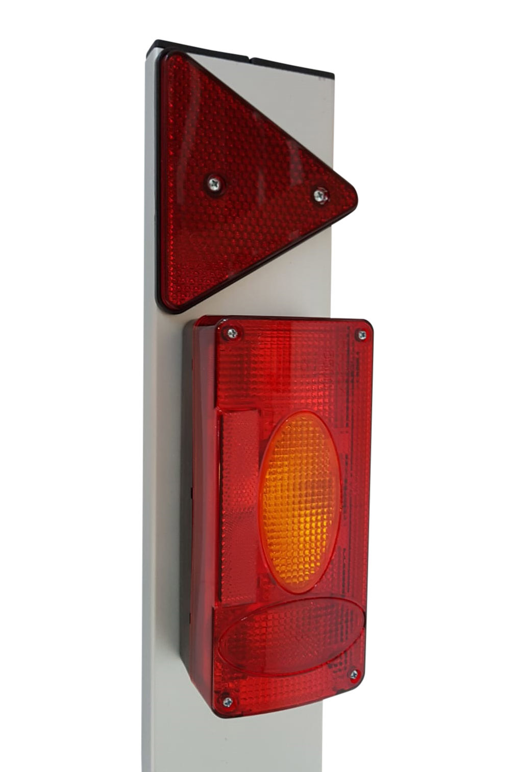 Aluminium lichtbalk met Radex 5500 lampen - 7 polig - voorzien van Radex connectoren