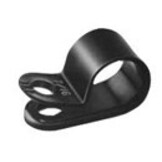 Kabelbeugels 11,1 mm zwart voor bevestiging verlichtingskabel