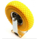 Bokwiel PU 3.00-4 - 80 kg - totale hoogte: 300 mm