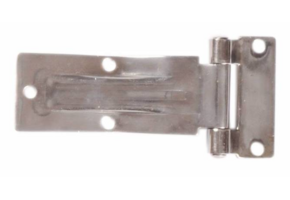 RVS gebogen deur scharnier