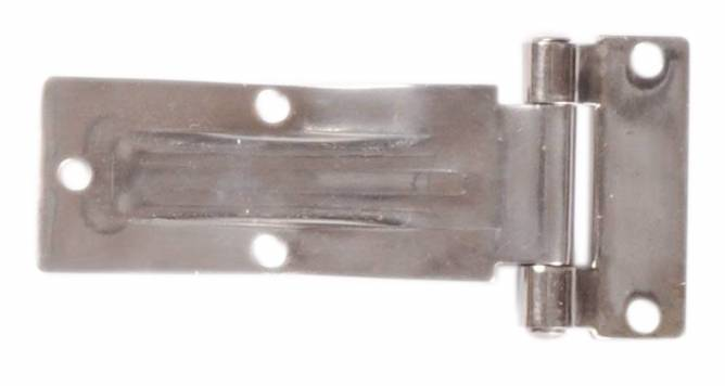 RVS gebogen deur scharnier 180mm