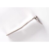 RVS gebogen deur scharnier 180mm