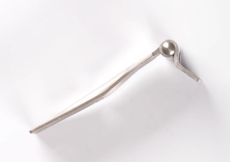 RVS gebogen deur scharnier 180mm