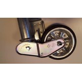 AL-KO Opklapbaar Neuswiel 60 mm 500kg Heavy duty