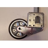 AL-KO Opklapbaar Neuswiel 60 mm 500kg Heavy duty