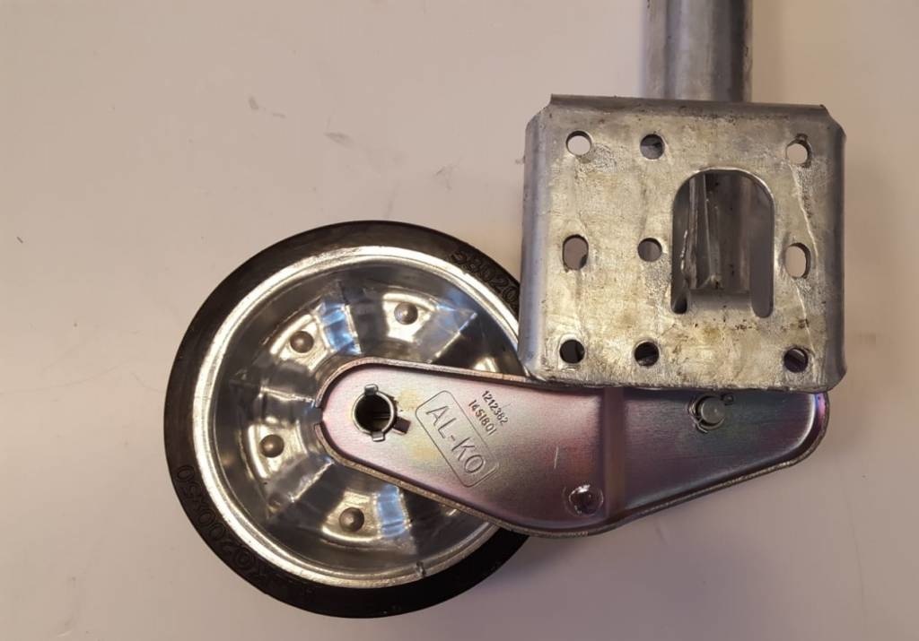 AL-KO Opklapbaar Neuswiel 60 mm 500kg Heavy duty