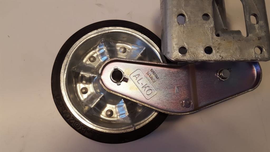 AL-KO Opklapbaar Neuswiel 60 mm 500kg Heavy duty