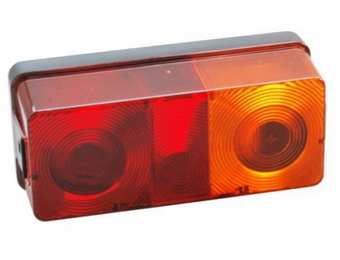 3 kamer achterlicht Links 75x170x62mm