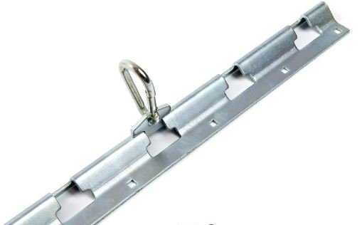 Complete set bevestigingsrails voor bevestiging bestelwagen of aanhanger