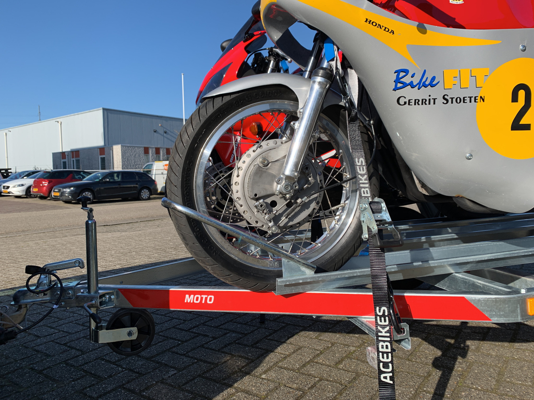 Acebikes Ratchet Kit Heavy Duty - spanbanden voor motor transport