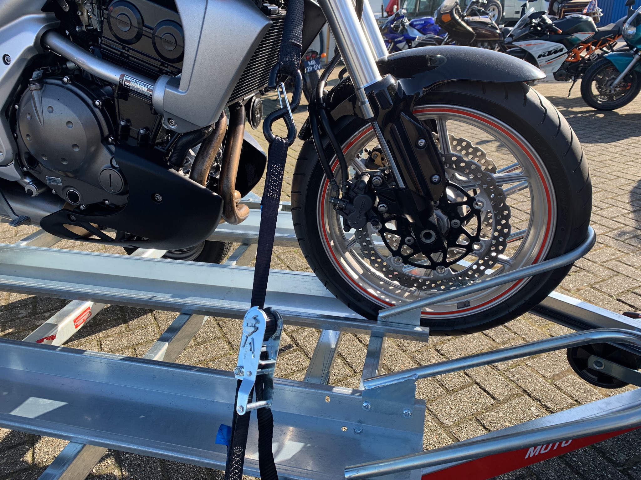 Acebikes Ratchet Kit Heavy Duty - spanbanden voor motor transport