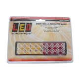 Achterlicht LED 135x38x24 mm - 3 functies LED