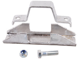 Beugelklem koker 70 mm