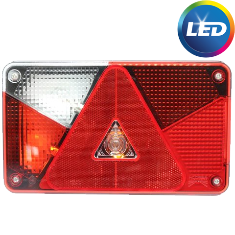 Multipoint 5 - Achterlicht - 5 polig - Links - LED achterlicht en remlicht