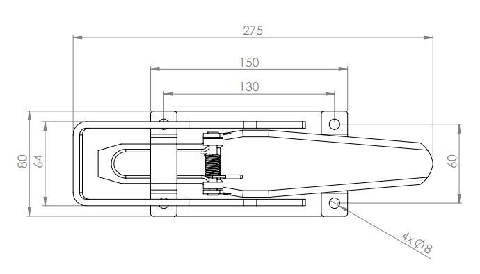 Premium kwaliteit Spansluiting aanhanger type Hapert