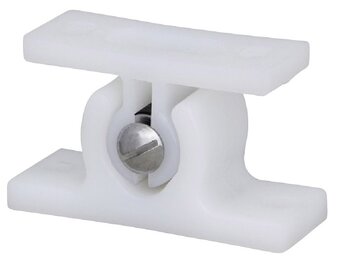 Deurklem set van wit nylon