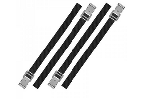 Sjorband, set van 4 stuks bindriemen  40cmx1,8cm
