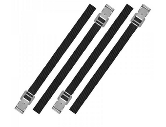 Sjorband, set van 4 stuks bindriemen  40cmx1,8cm