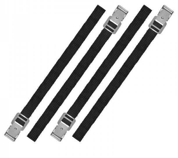 Set van 4 sjorbanden / bindriemen 40x1,8cm voor fietsdrager