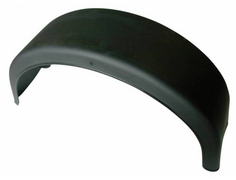 Spatbord beide zijdes rond 13 inch 700x200x375 mm