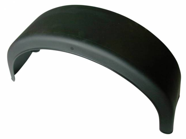 Spatbord beide zijdes rond 13 inch 700x200x375 mm