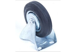 Bokwiel 125 mm - 100 kg - totale hoogte: 150 mm