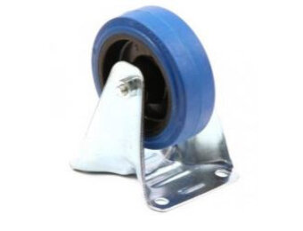 Bokwiel 100 mm - 125 kg - totale hoogte: 125 mm