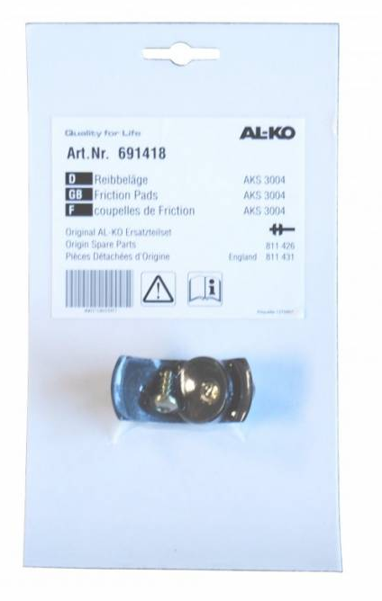 AL-KO frictieset voor- en achterzijde AKS3004