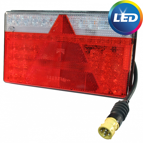 MultiLED 2 links 240,7x140,7x35 mm - volledig LED - 35-0203-067