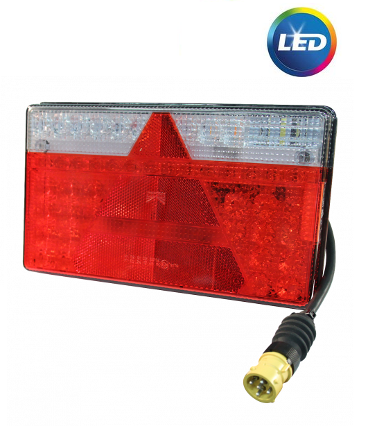 MultiLED 2 links 240,7x140,7x35 mm - volledig LED - 35-0203-067