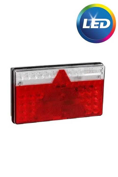 MultiLED 2 links 240,7x140,7x35 mm - volledig LED - 35-0203-067