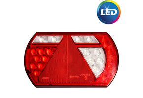 LED rechts met ingebouwde weerstand -connector