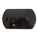 Achterlicht rechts met ingebouwde weerstand 236x140x25 mm -  Aspöck connectoren