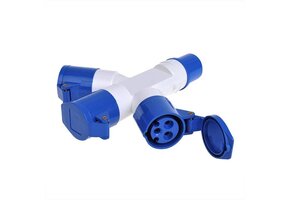 CEE 3-weg splitter