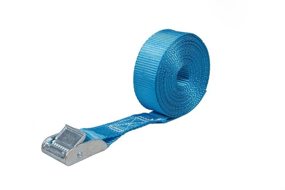 Sjorband blauw 300x2,5 cm (250 kg)