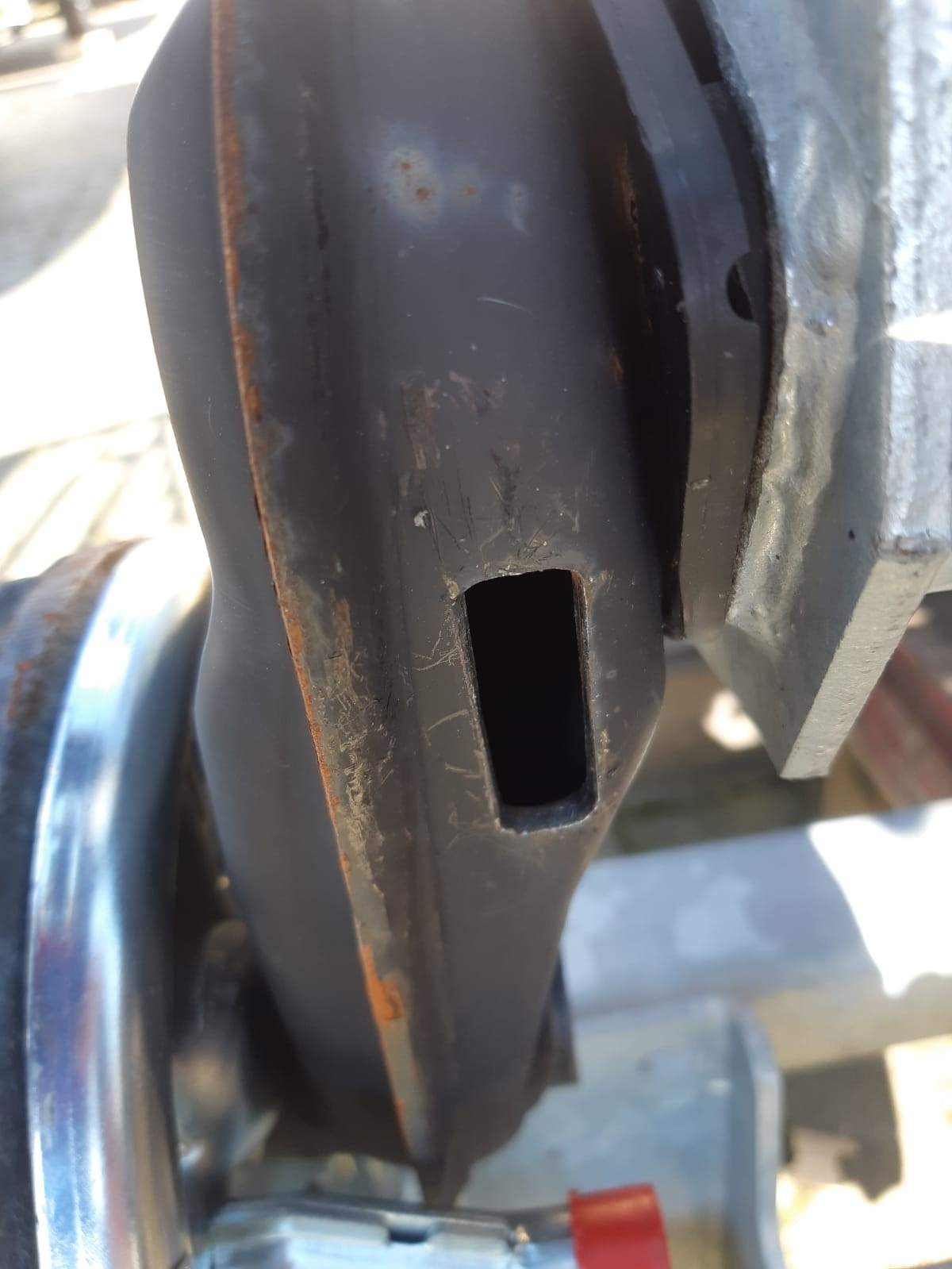 Originele Al-Ko schokdemperhouder steekset