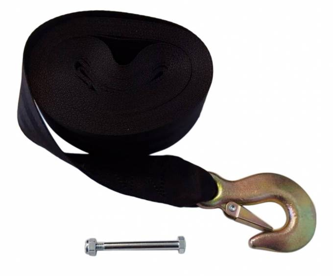 Lierband met haak & oog (5 cm x 8,5 meter) 900 kg