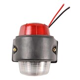 Breedtelicht Rood/Wit 87x70x85 mm