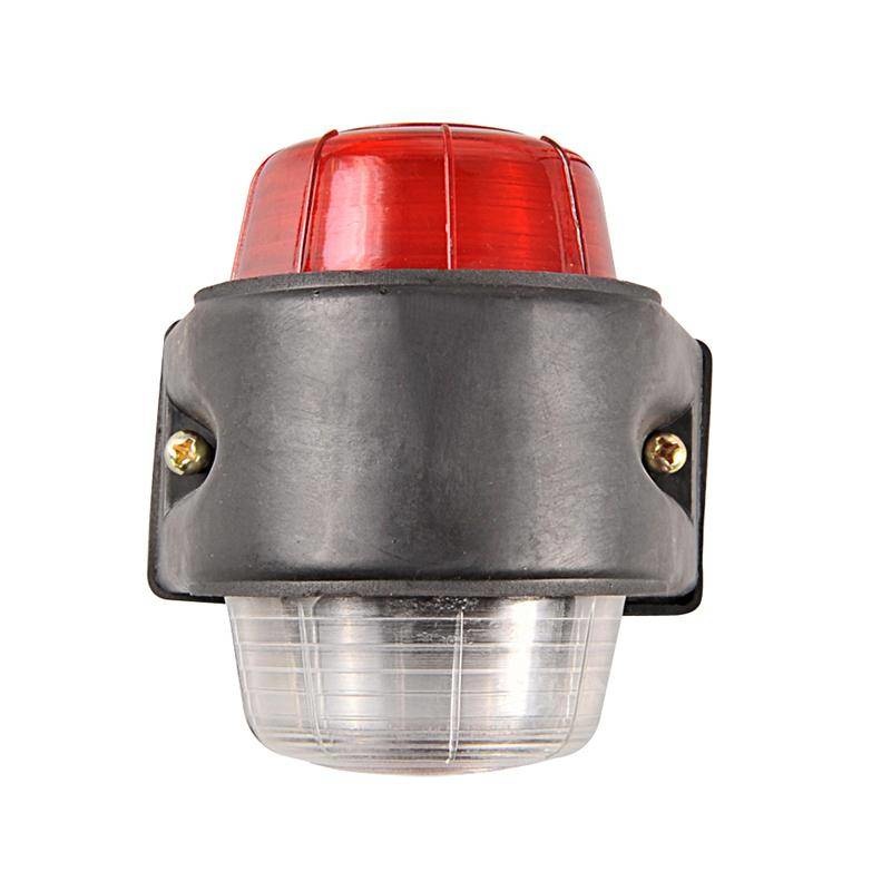 Breedtelicht Rood/Wit 87x70x85 mm