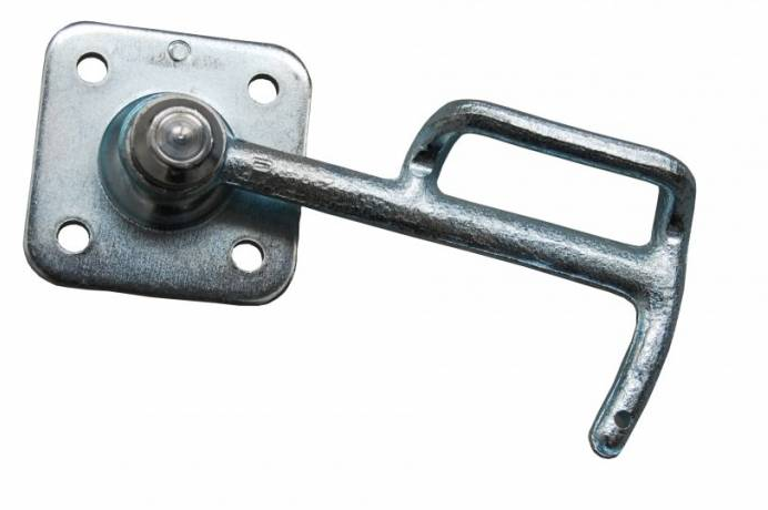 Beugelsluiting LINKS type 0 vierkant