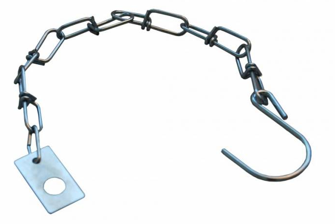 Vergrendelingsketting achterklep 35 cm