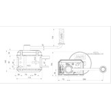 Handlier geremd 500 kg overbrenging 4:1