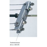 Evenaar voor remgarnituur tandemstel 238576