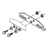 Remkabel schroefplaat tandem 249236