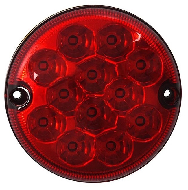 Ronde mistlamp - 95x25 mm - LED - met losse draad aansluiting