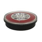 Waterdicht achterlicht rond 140x30 mm