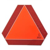 Markeringsbord langzaam verkeer - 36x41 cm - aluminium