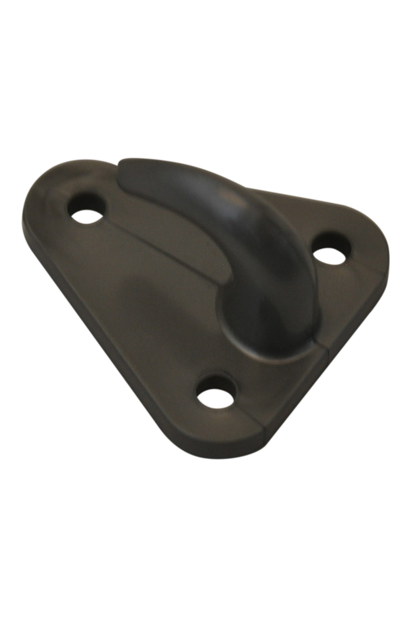 (Driehoek) kunststof haak voor elastiek of touw 45x50 mm