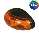 Zijmarkeringslamp - oranje/gele markeringslamp - losse draad aansluiting - LED